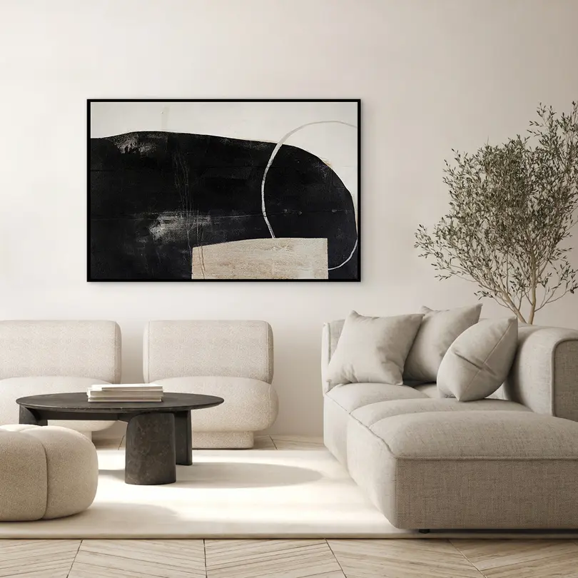 Bild mit Rahmen Design Painting