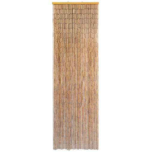 NNEVL Insect Door Curtain Bamboo 56x185 cm