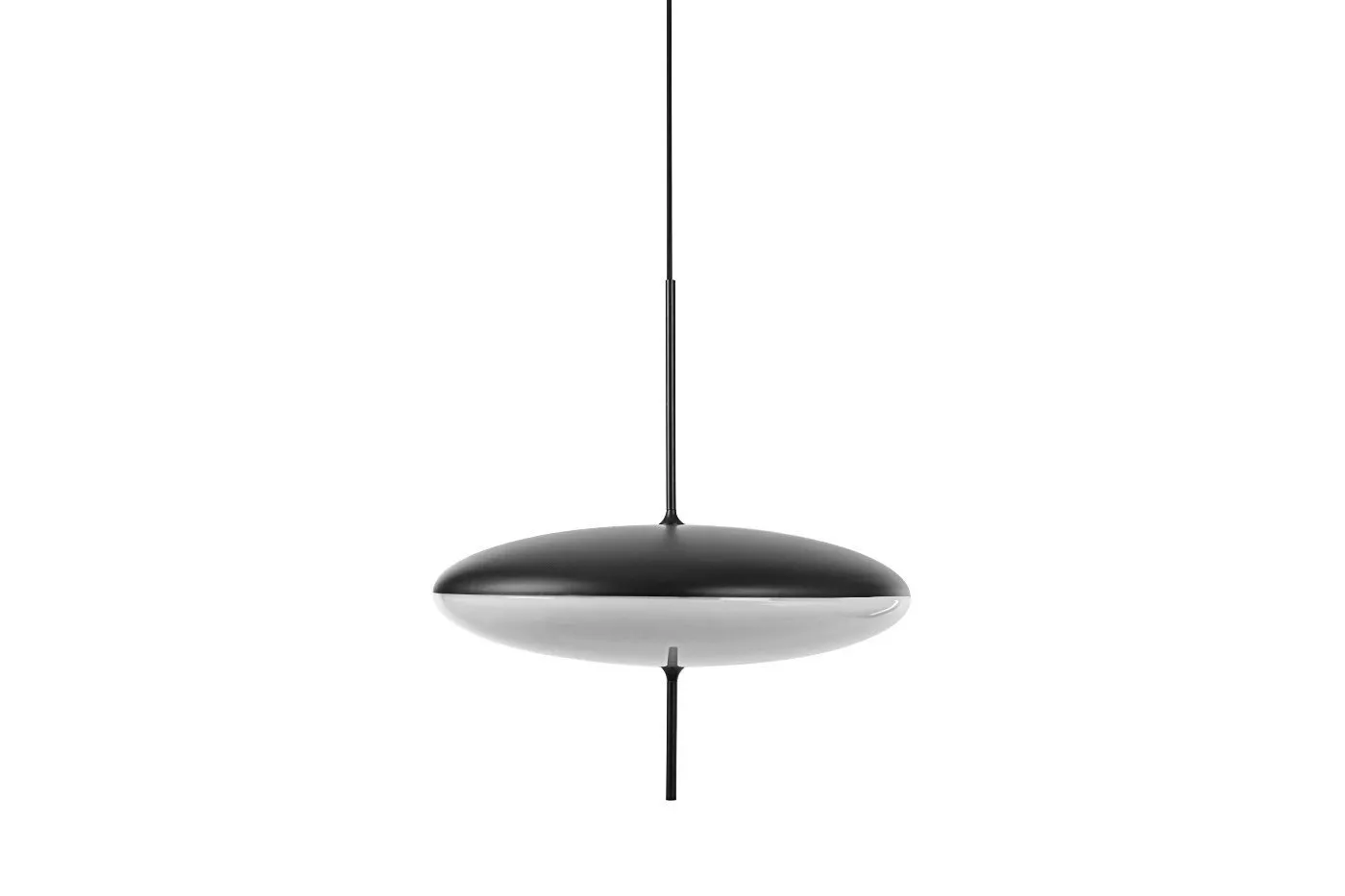 Lampa Wisząca BANOFI Eliptyczna Latający Spodek Ufo Modern Loft