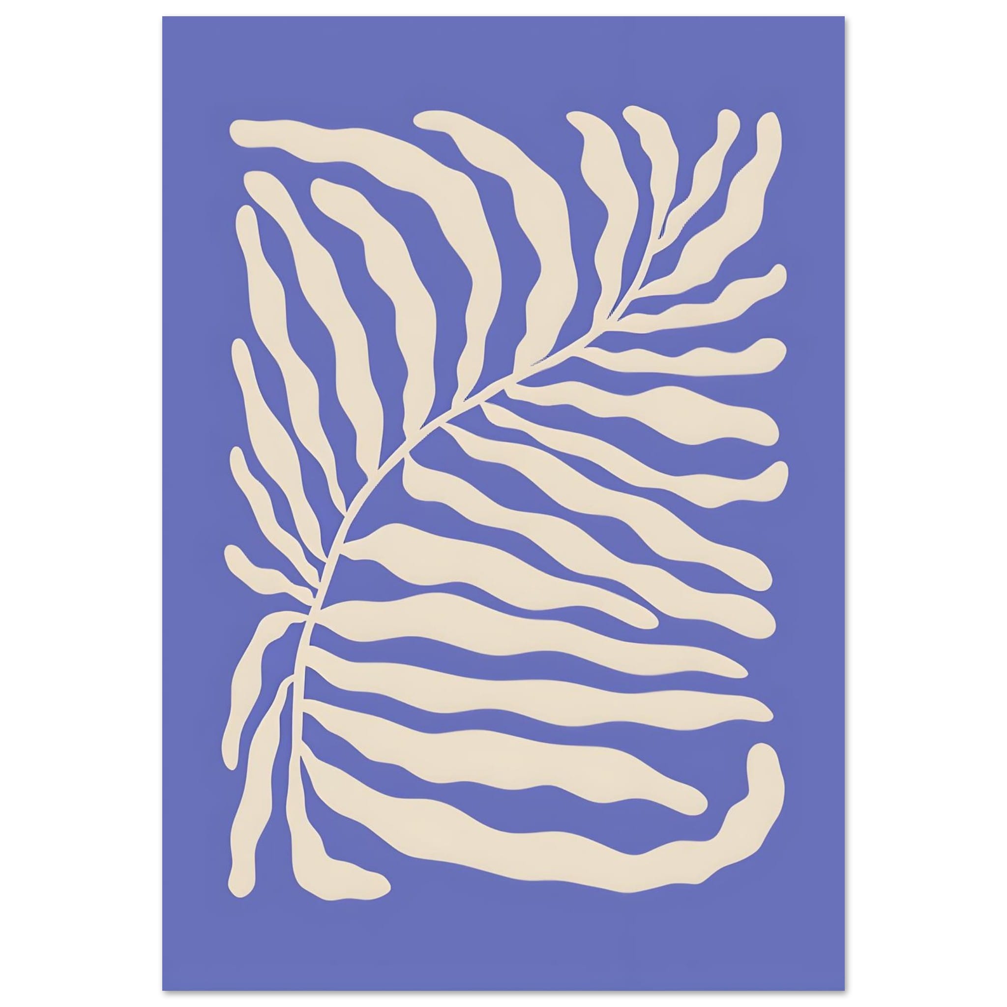 Artfulprints Poster Matisse – Ocean breeze  - 70x100 cm - Paars