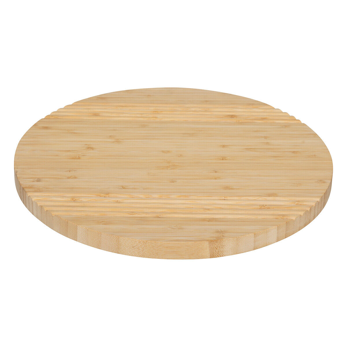 Tábua giratória bege em bambu 35cm