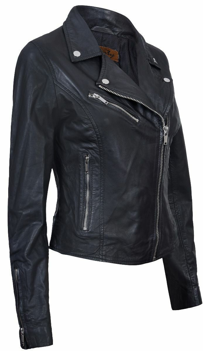Infinity Leather Classic Leather Brando Biker Jacket-Loughton