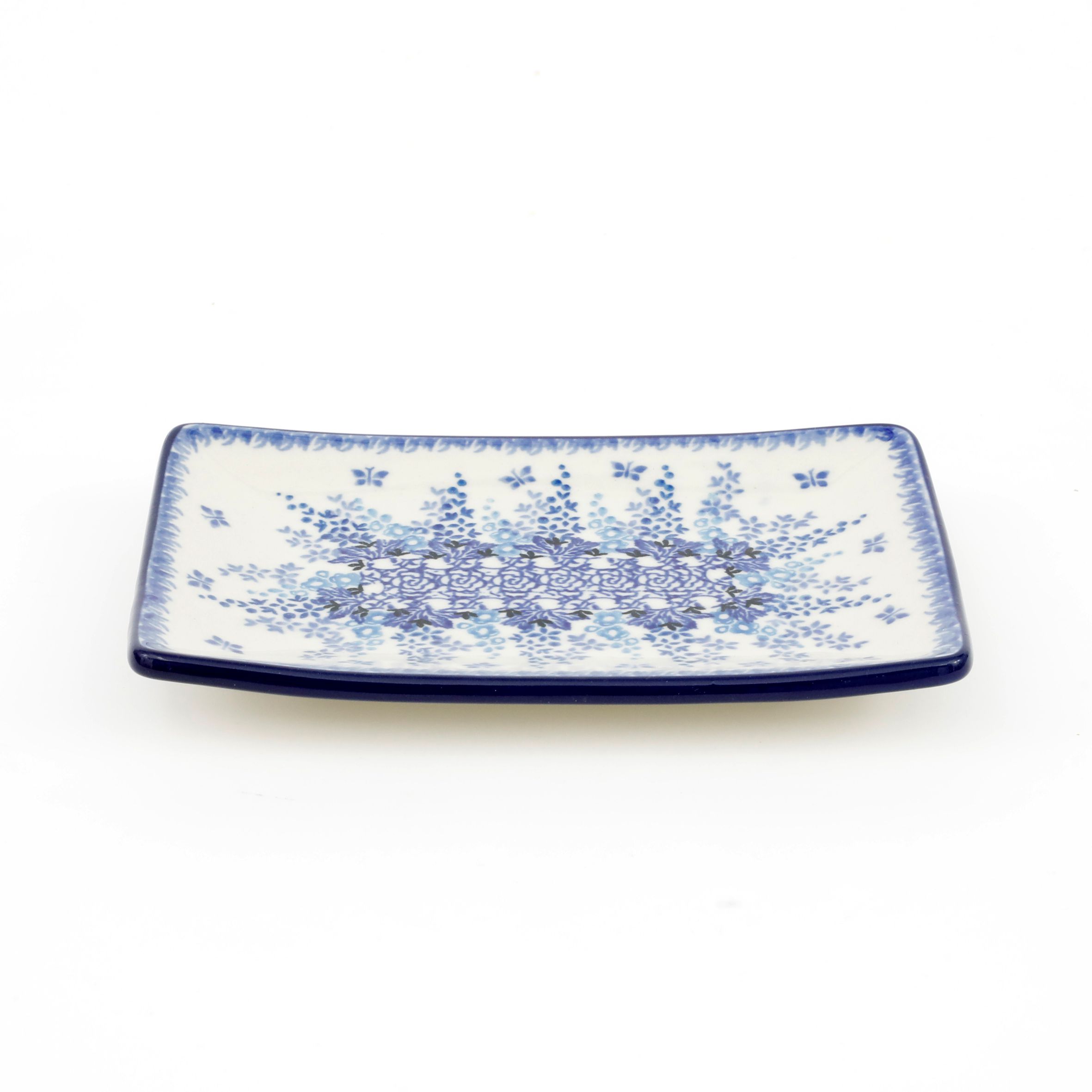 Tacka ceramiczna C27 18/12 cm 3277X Kwiat ostróżki