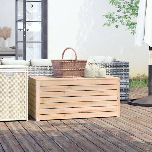 NNEVL Garden Box 101x50.5x46.5 cm Solid Wood Pine