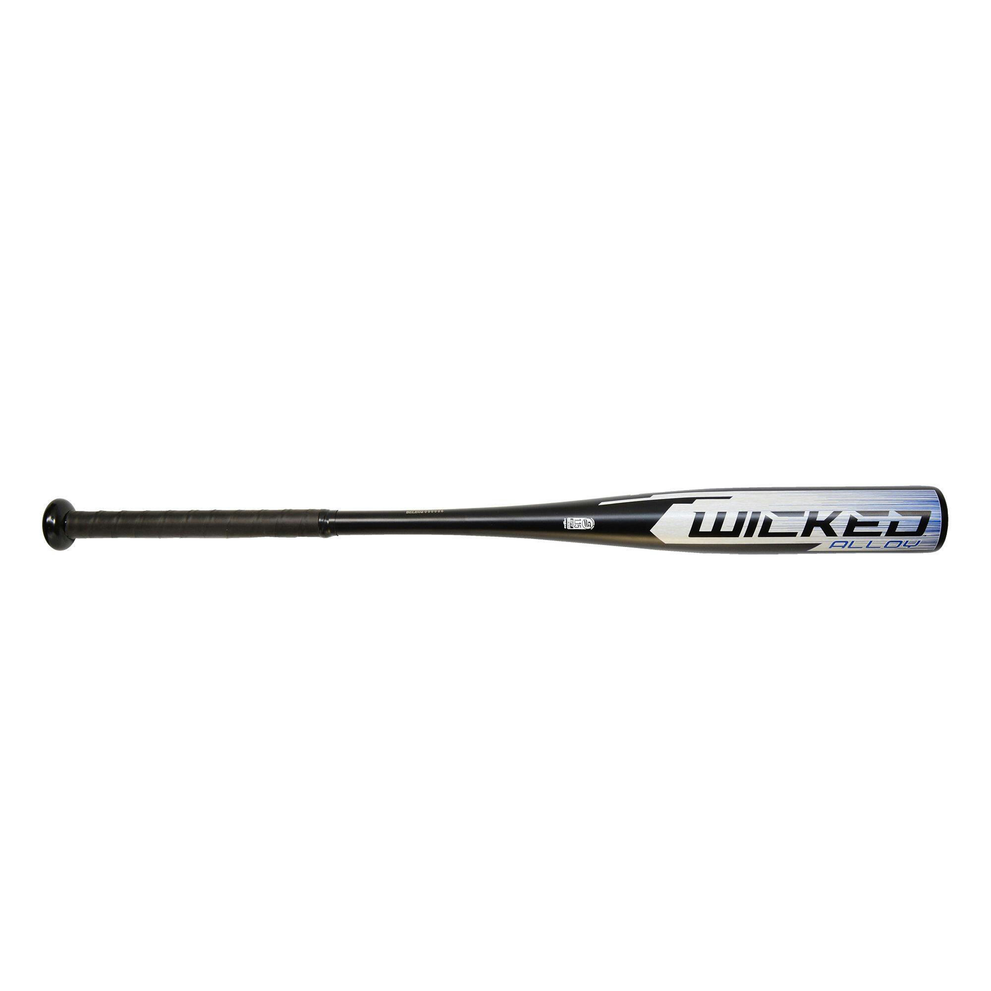 Rawlings Wicked Youth Baseball Bat, Red, 30-in
