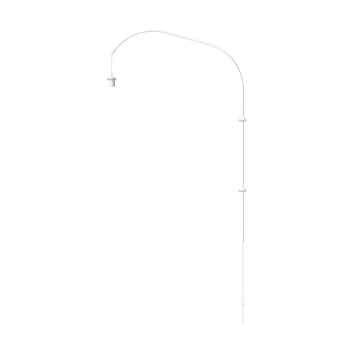 Umage Willow Wall single white - wandbevestiging