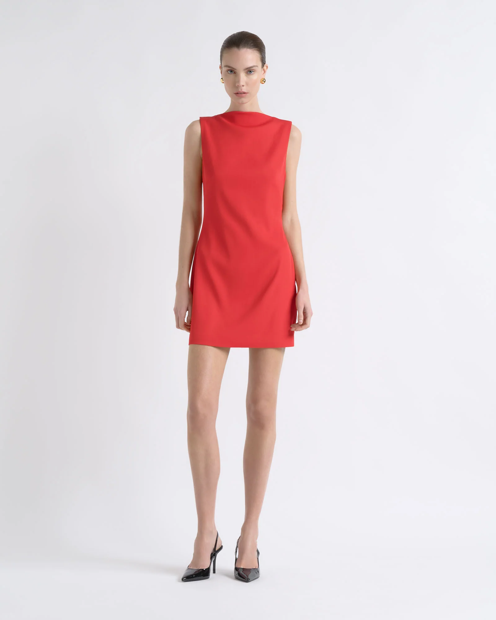 Scoop Neck Mini Dress