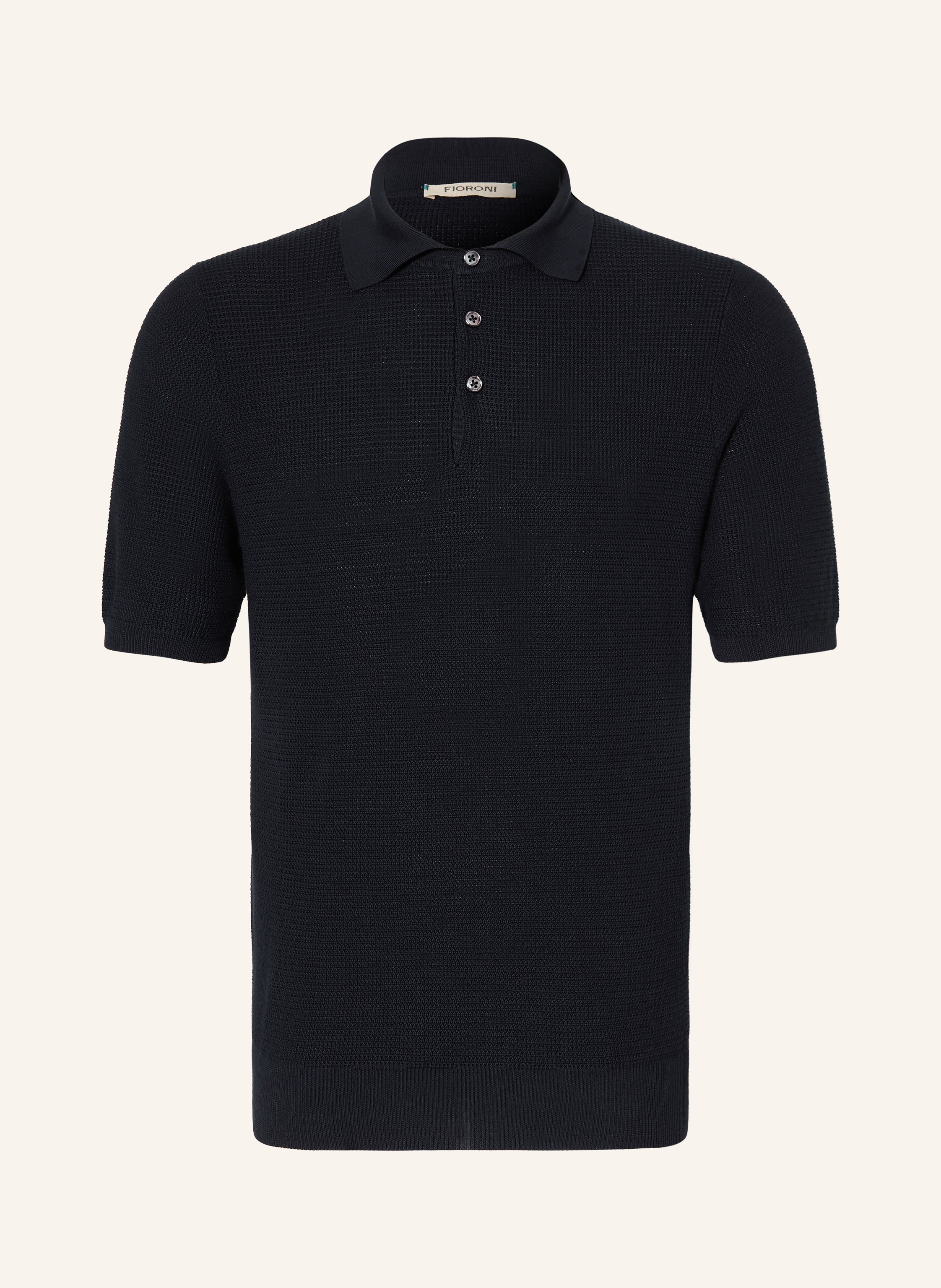 FIORONI Strick-Poloshirt