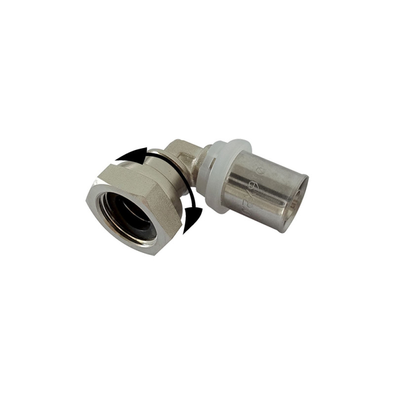 Raccord coudé 20 x 3/4