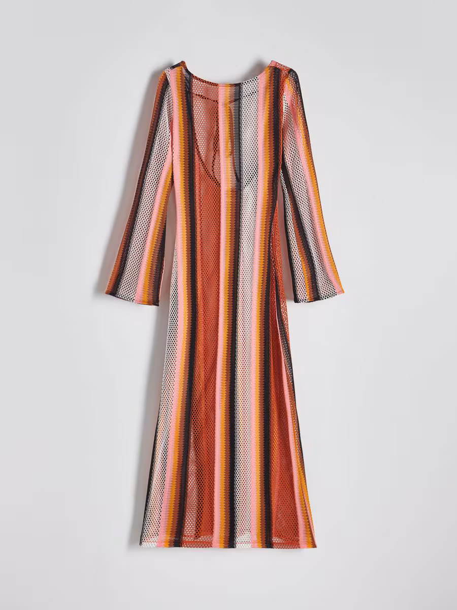Openwork Maxi Dress