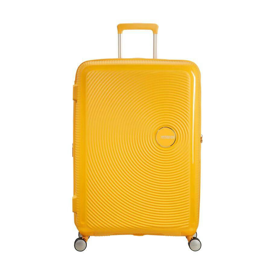 American Tourister Curio Large Luggage Suitcase, Yellow