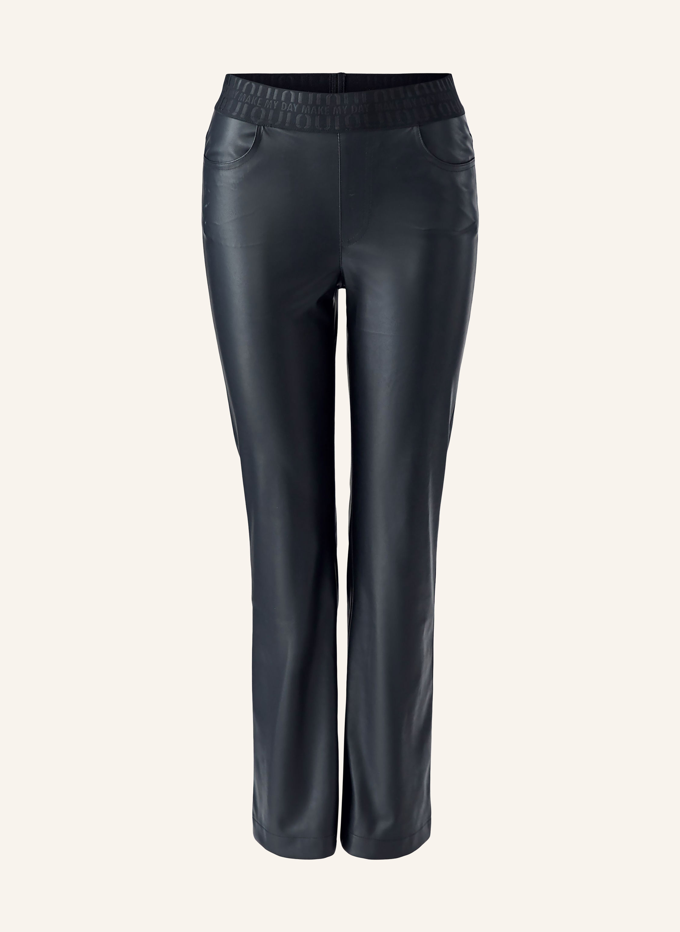Oui 7/8-Hose in Lederoptik