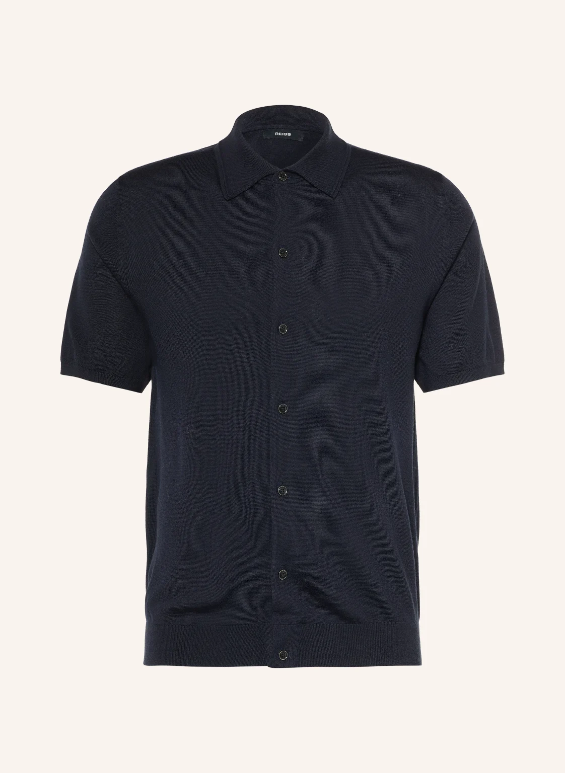 REISS Strickhemd DRAYTON Slim Fit