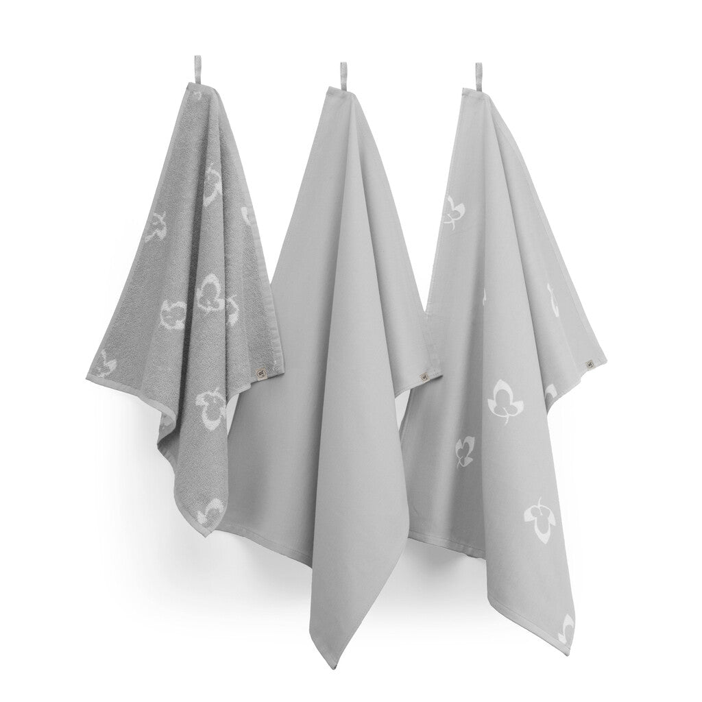 Walra - Keukenset Glossy Grapevine - 2x 50x70   1x 50x50 cm - Grijs