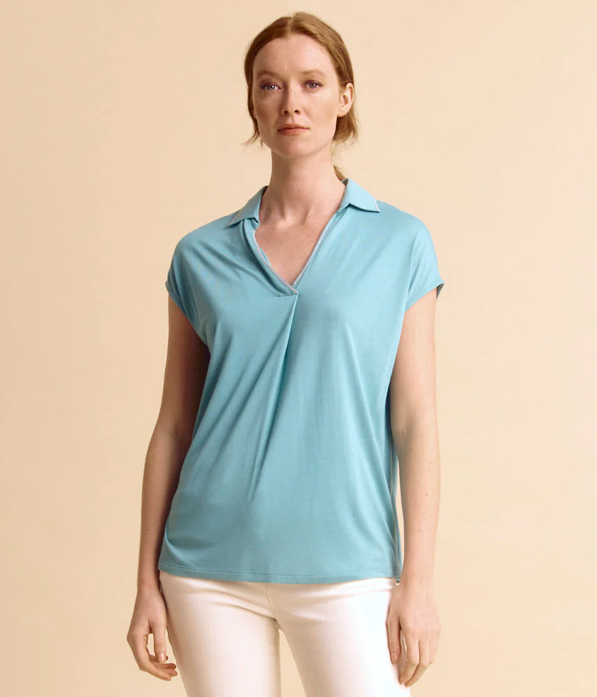 Tee-shirt fluide en lyocell TOURBILLON/85301/246