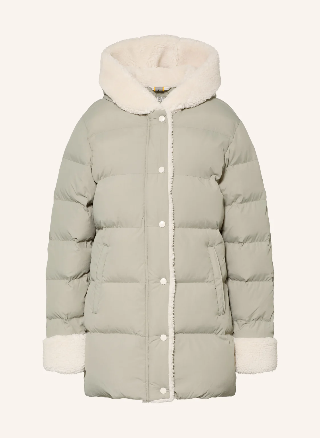WELLENSTEYN Steppjacke PROSECCO mit Kunstfell