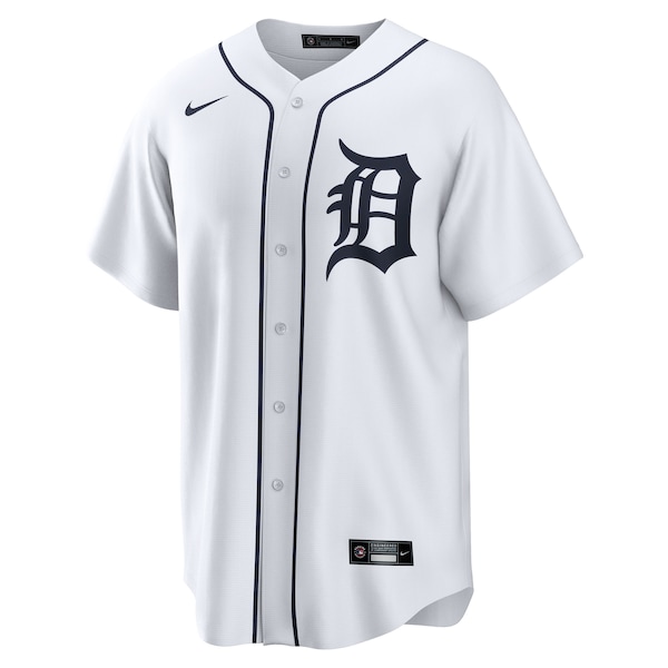 Dillon Dingler Detroit Tigers Nike Home Replica Jersey - White