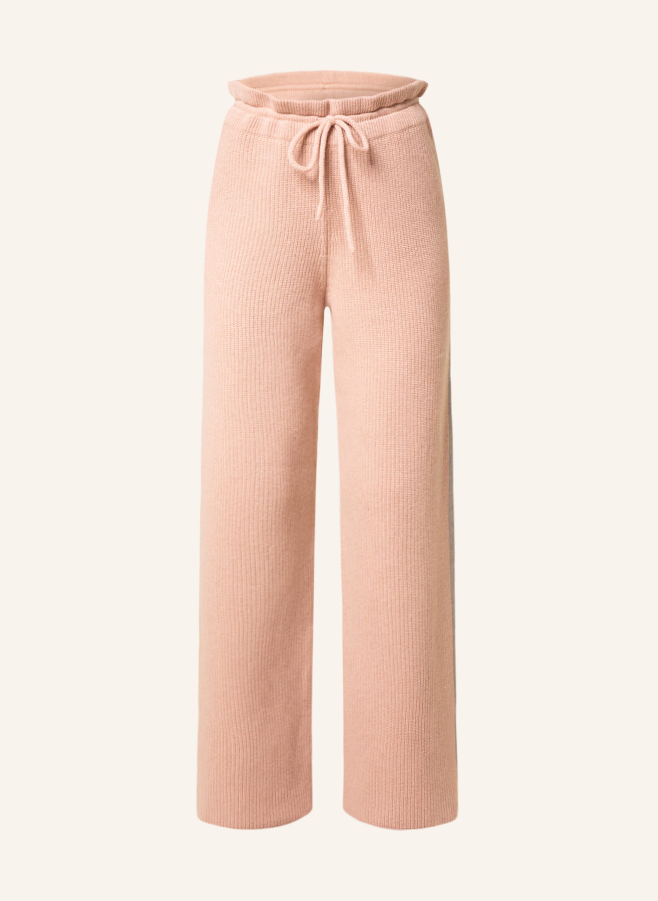 FABIANA FILIPPI Strickhose mit Cashmere und Galonstreifen