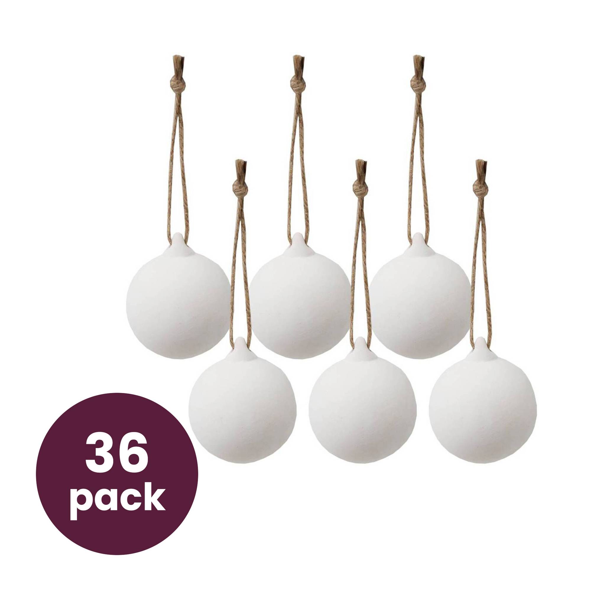 Ceramic Bauble 36 Pack Bundle