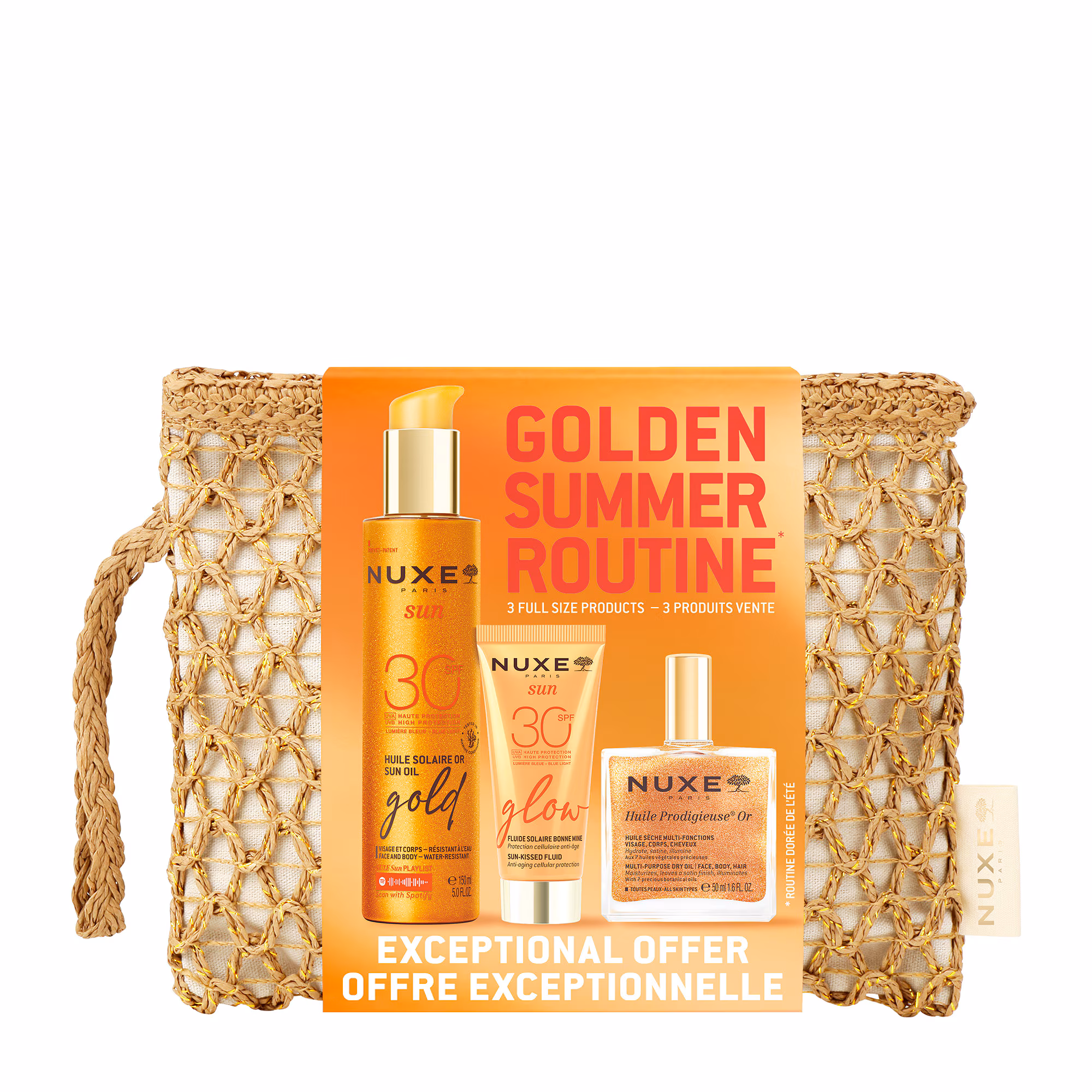 NUXE SUNCoffret - votre routine dorée de l'été