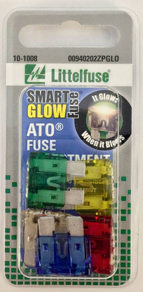 Littelfuse ATO Glow Fuse Assortment, 5-pk