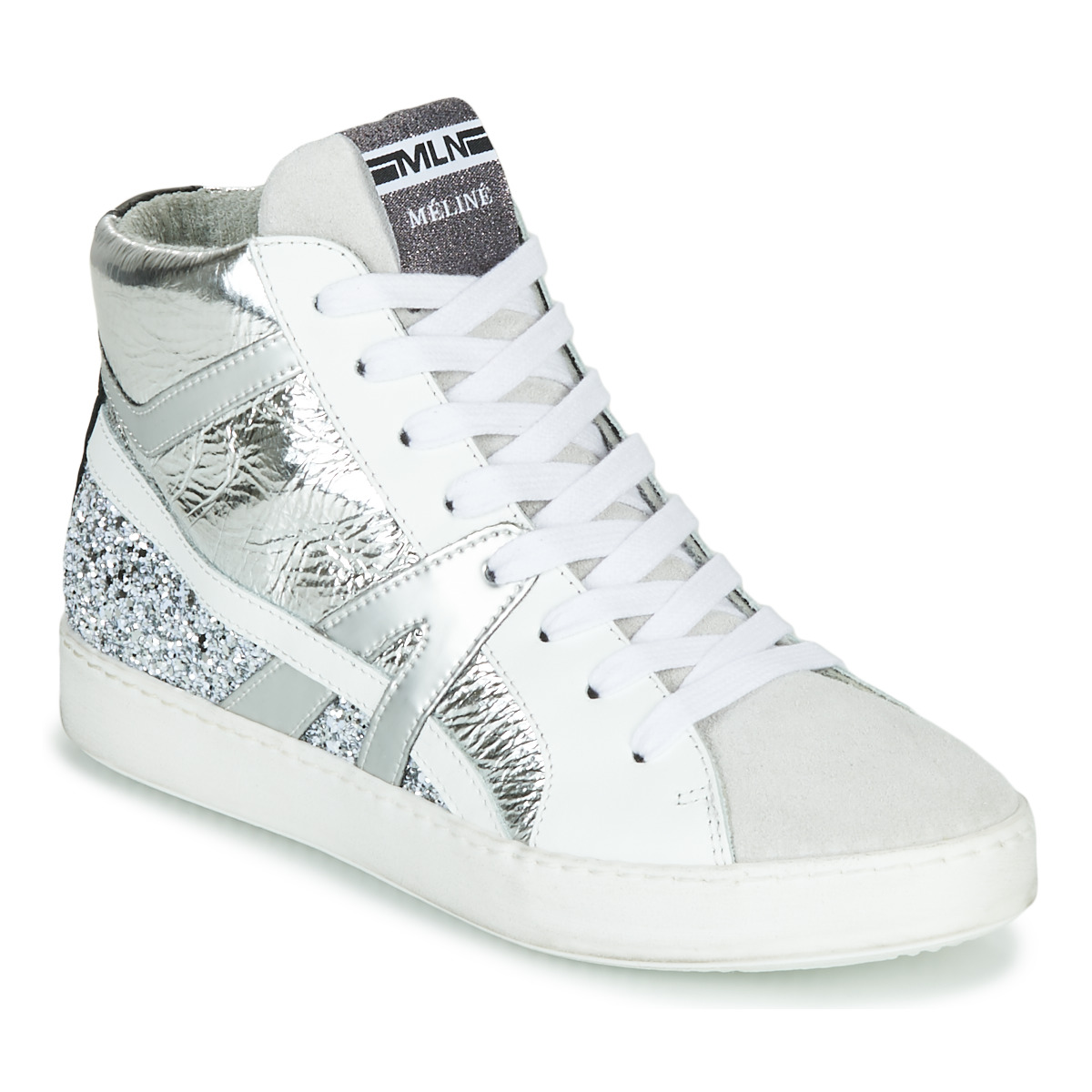 Meline - IN1363 - White / Silver