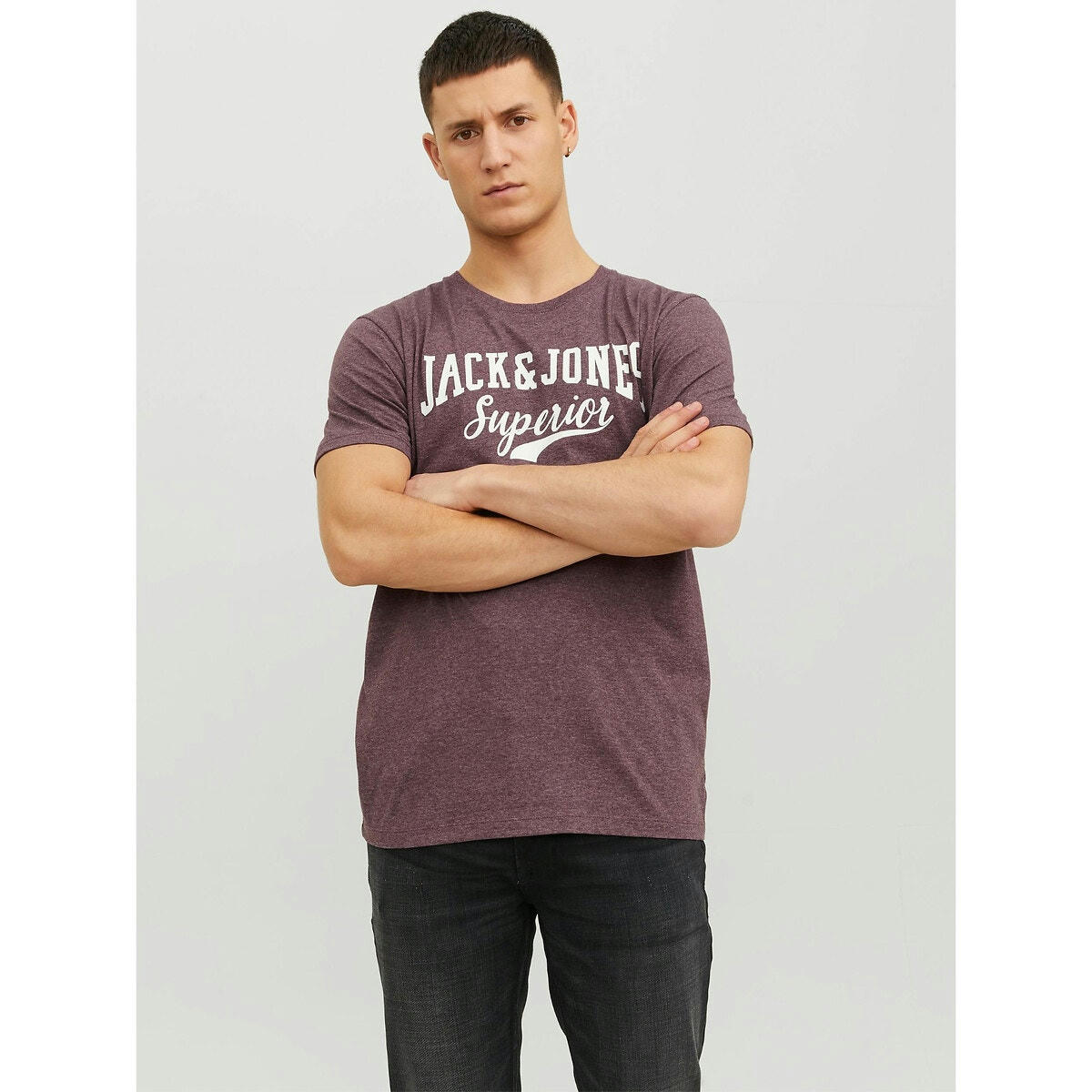 T-shirt col rond jjelogo