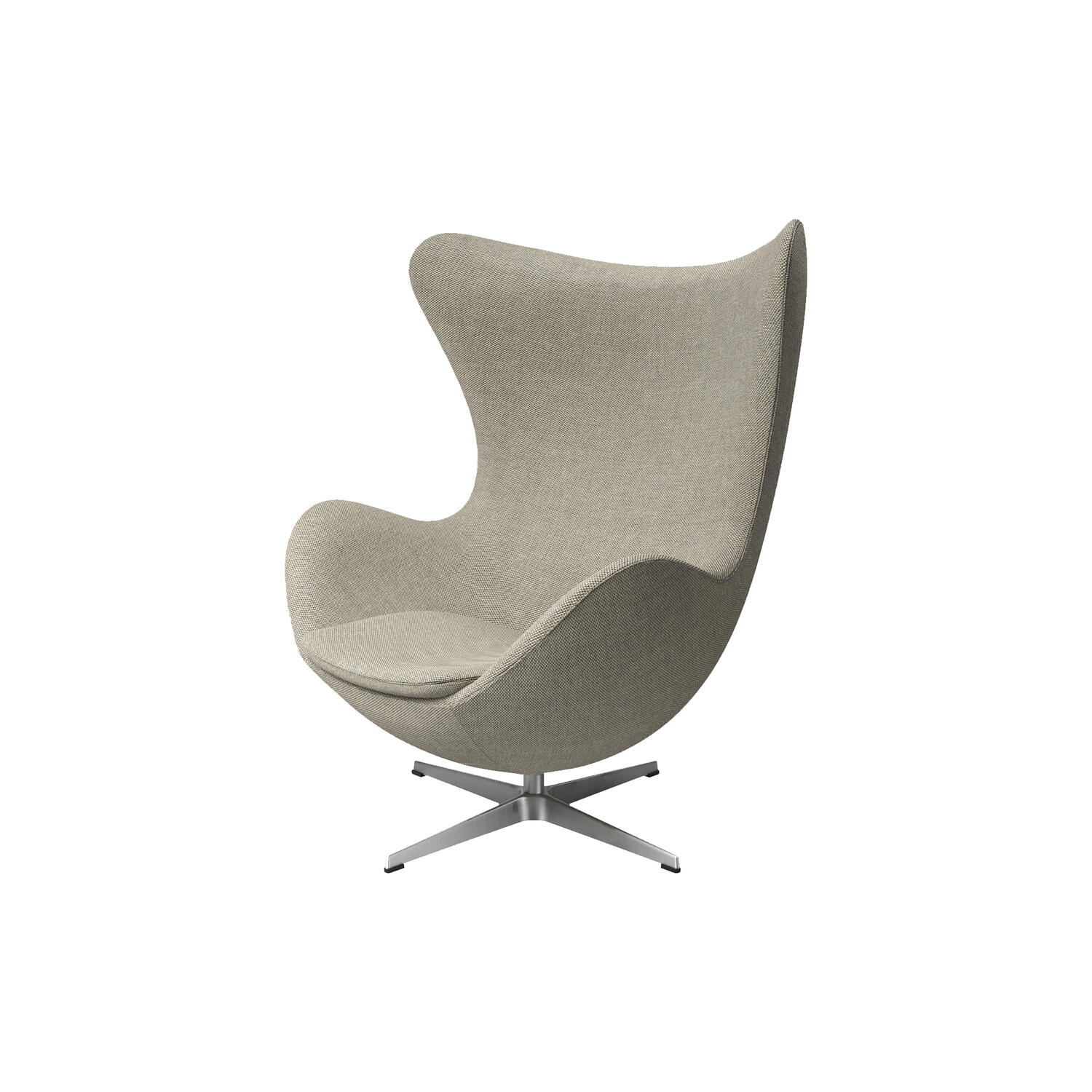 &AElig;gget&trade; 3316 loungestol, Re-wool 218 light beige/natural