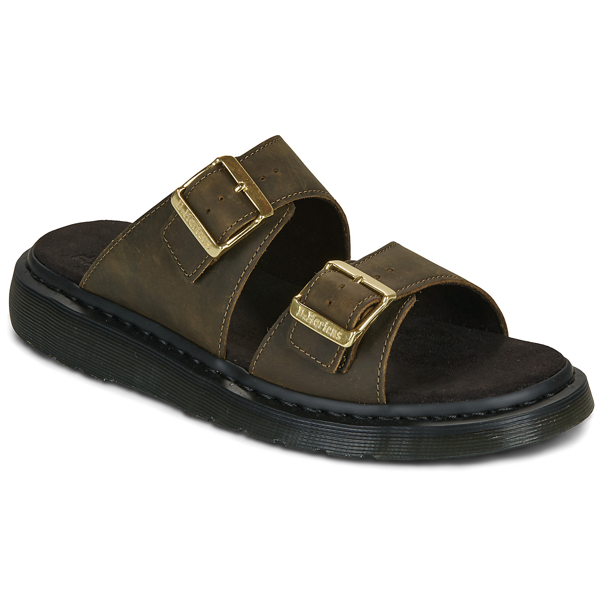 Dr. Martens - Josef Slide Sandal DMs Olive Wyoming - Kaki