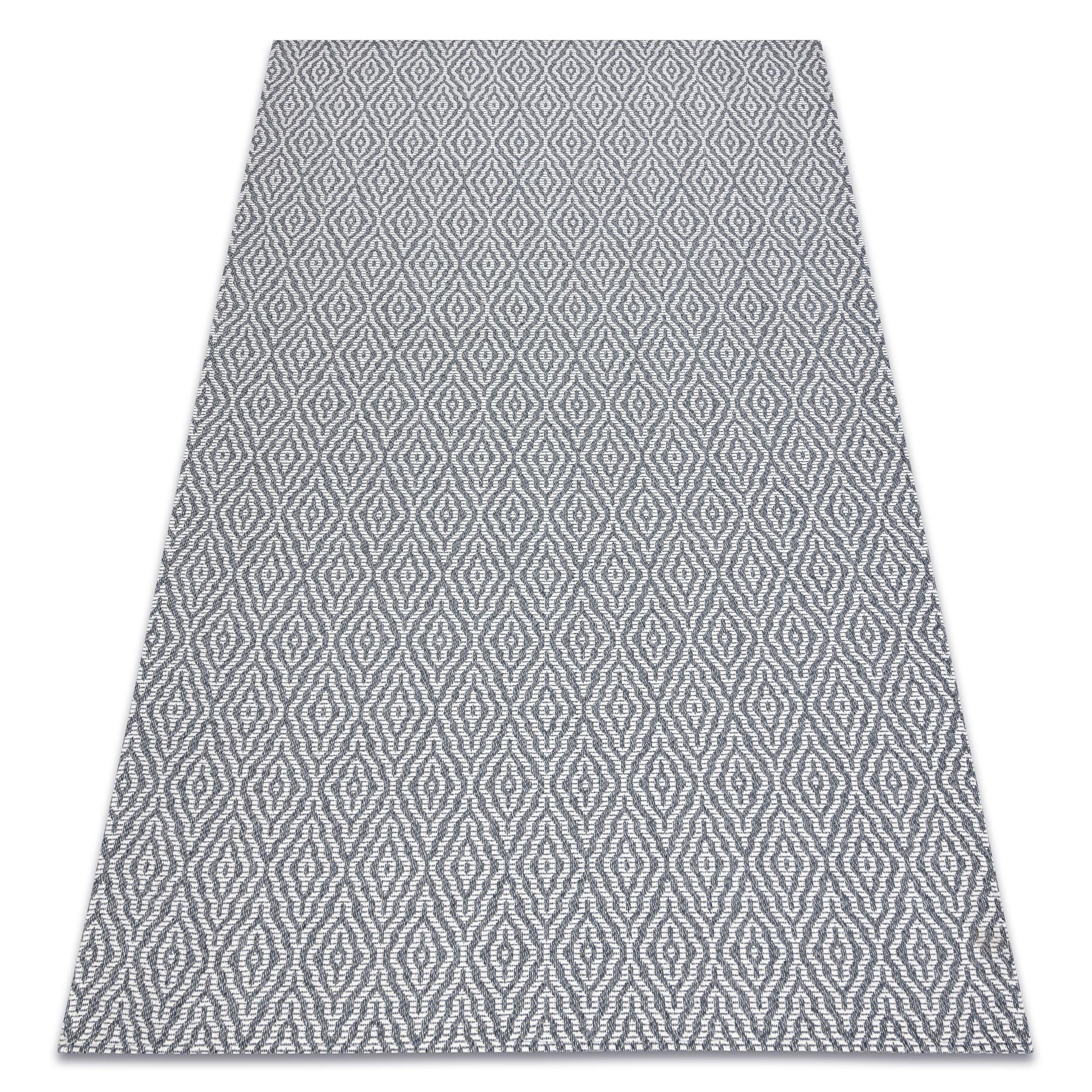 Dywan CASA Ekologiczny, EKO SIZAL Boho Romby 22084 antracyt / 75x150 cm