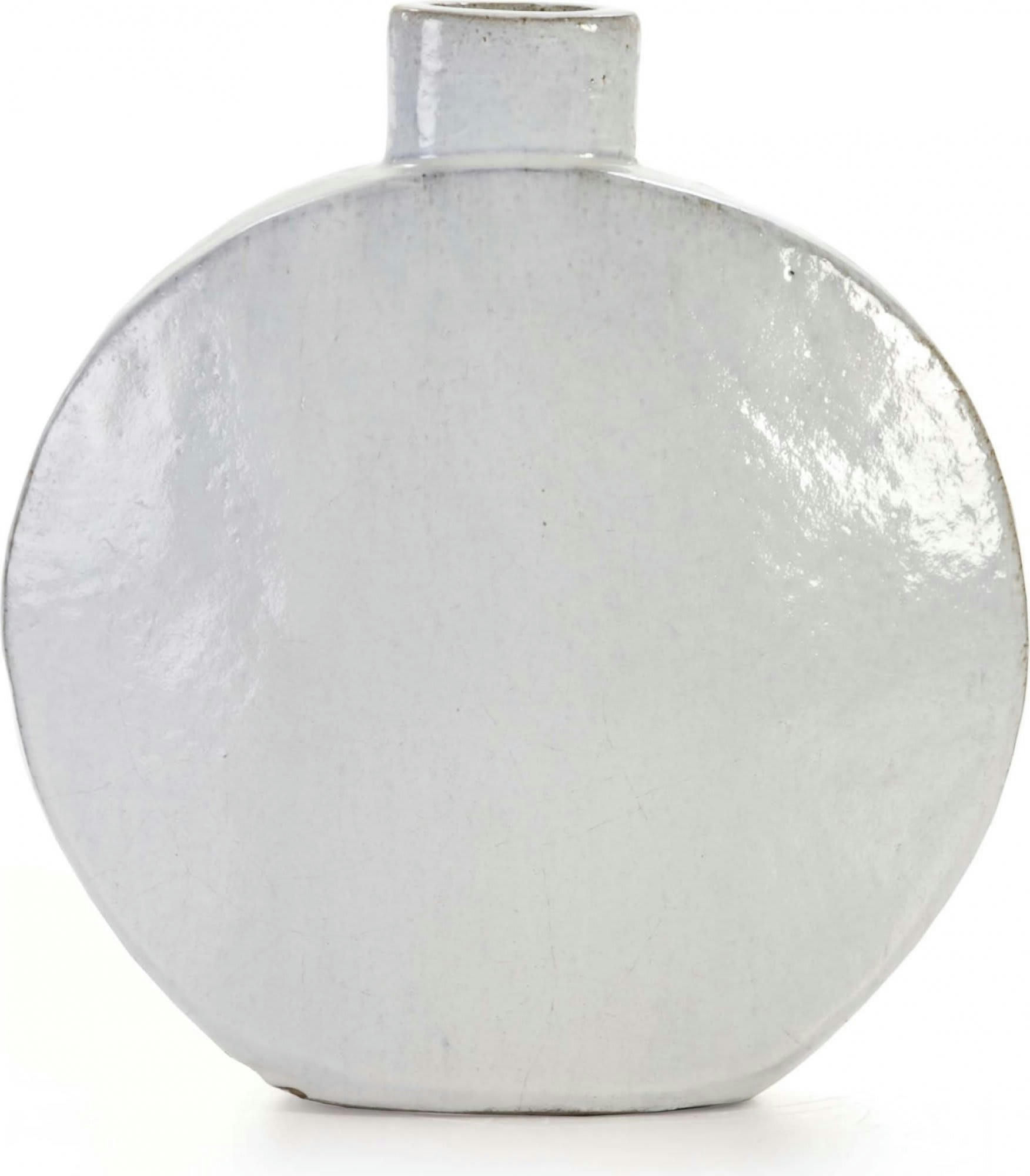 AZPA - Vase Grès Blanc