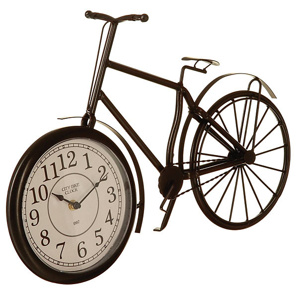 Horloge vélo à poser 52x32 cm - Atmosphera