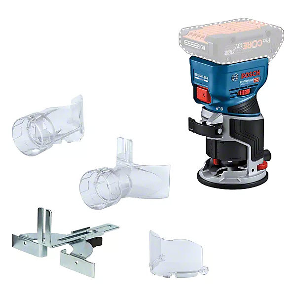 Affleureuse sans-fil Bosch GKF 18V-8 - corps nu 06016C2001, sans batterie ni chargeur
