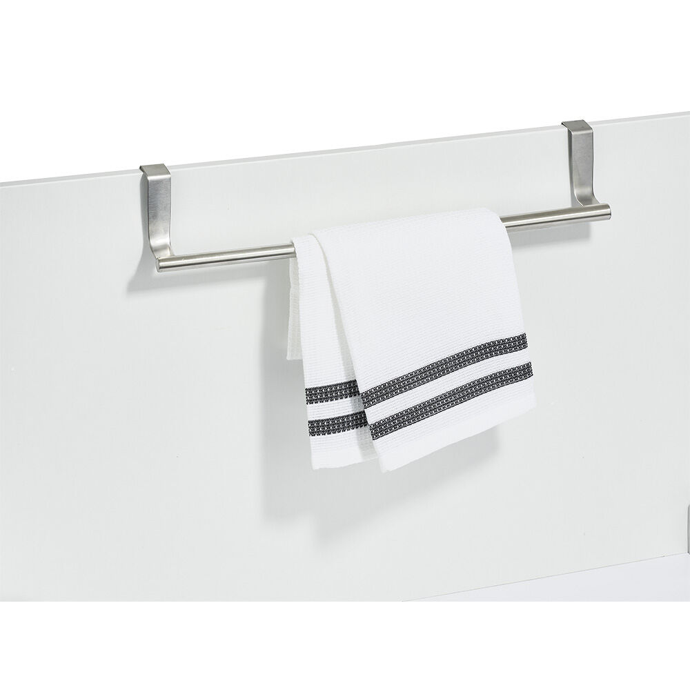 Barre extensible porte torchon pour porte de placard cuisine