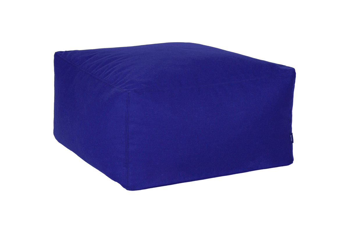 noo.ma Keno pouf - frameloze wol poef Blueberry Pie 50-70 cm