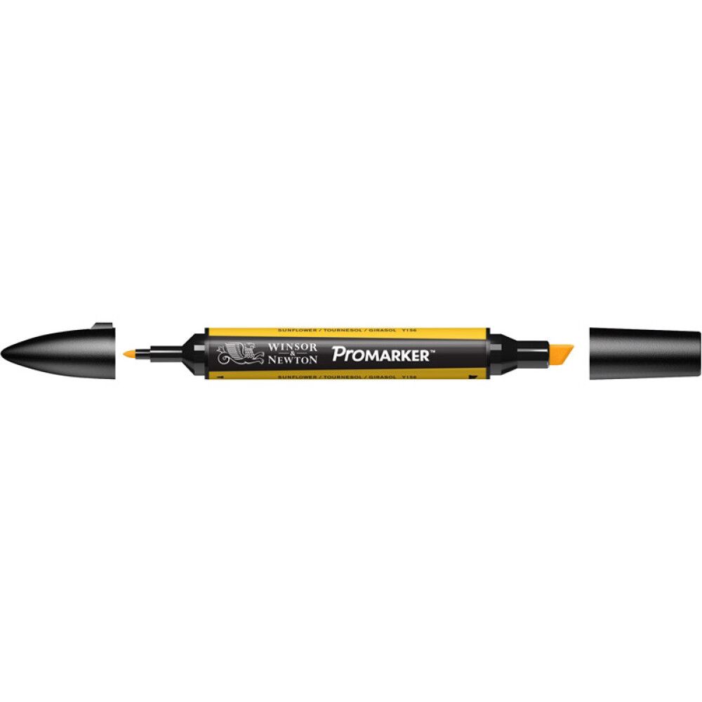 TUSJ PROMARKER WINSOR & NEWTON NR Y156 SOLSIKKE