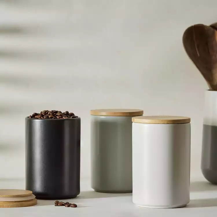 Habitat Ceramic Pack of 3 Canister