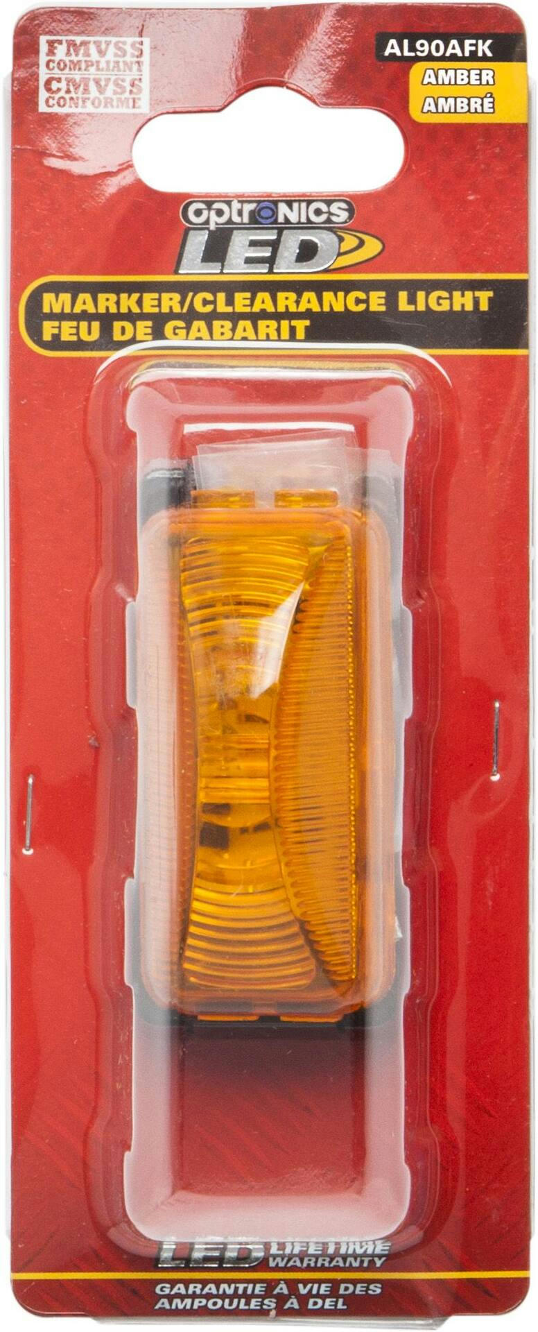 LED Chrome Clearance/Running Board Light, Amber