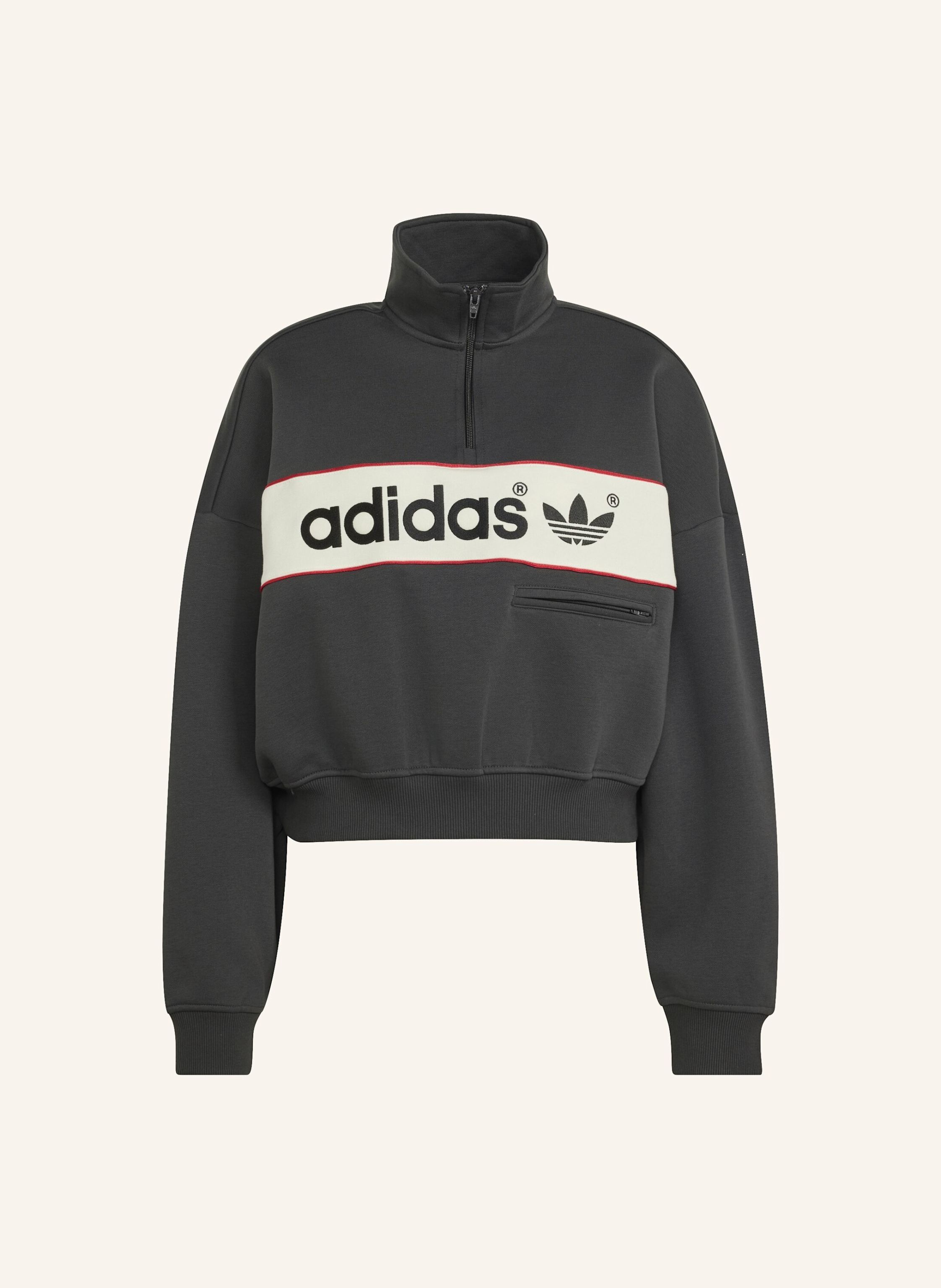 adidas Originals ADISIGNATURE NY SWEATSHIRT, REISSVERSCHLUSS BIS ZUR BRUST
