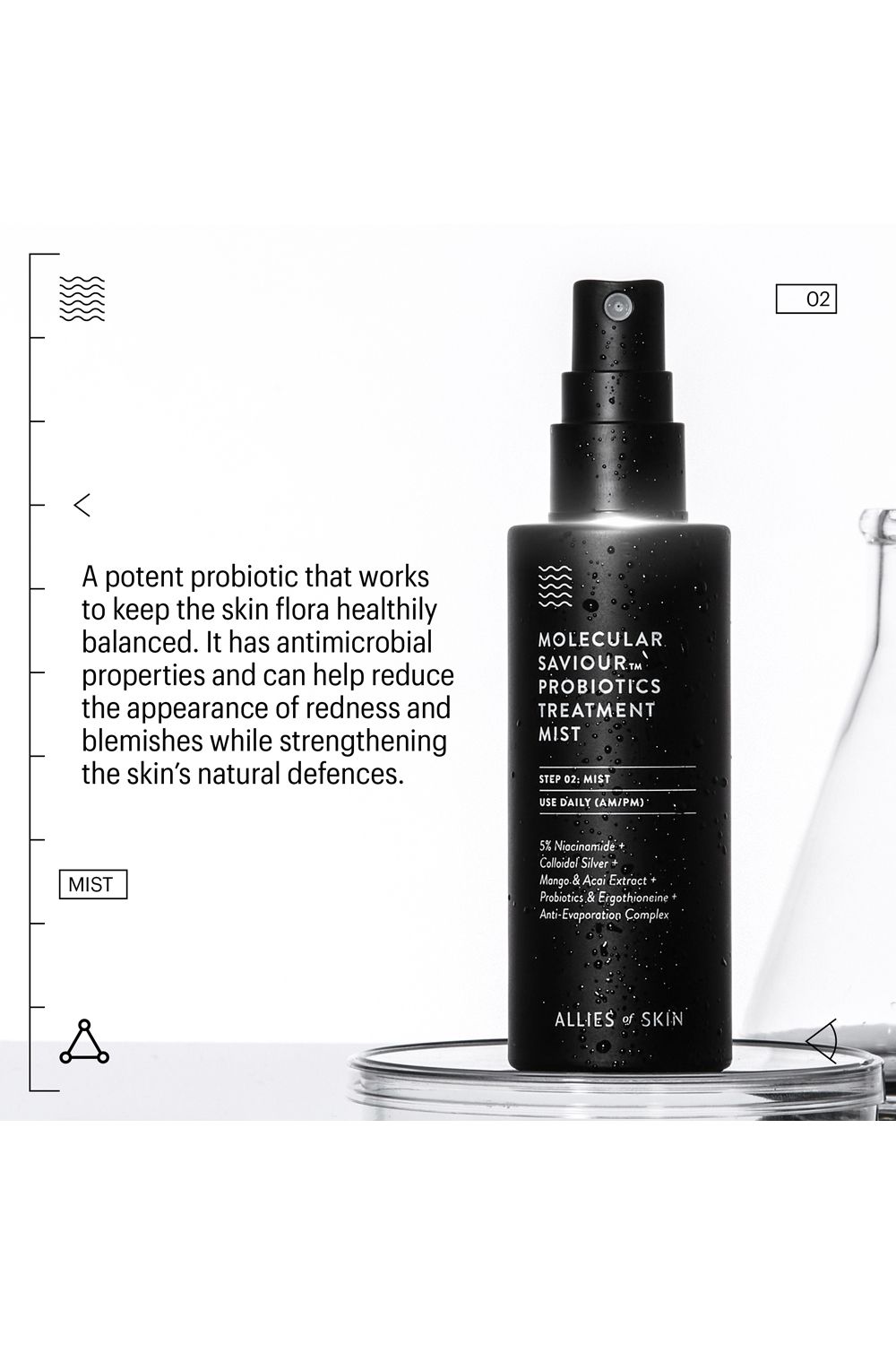 Allies Of Skin Molecular Saviour Probiotics Treatment Mist 50ml