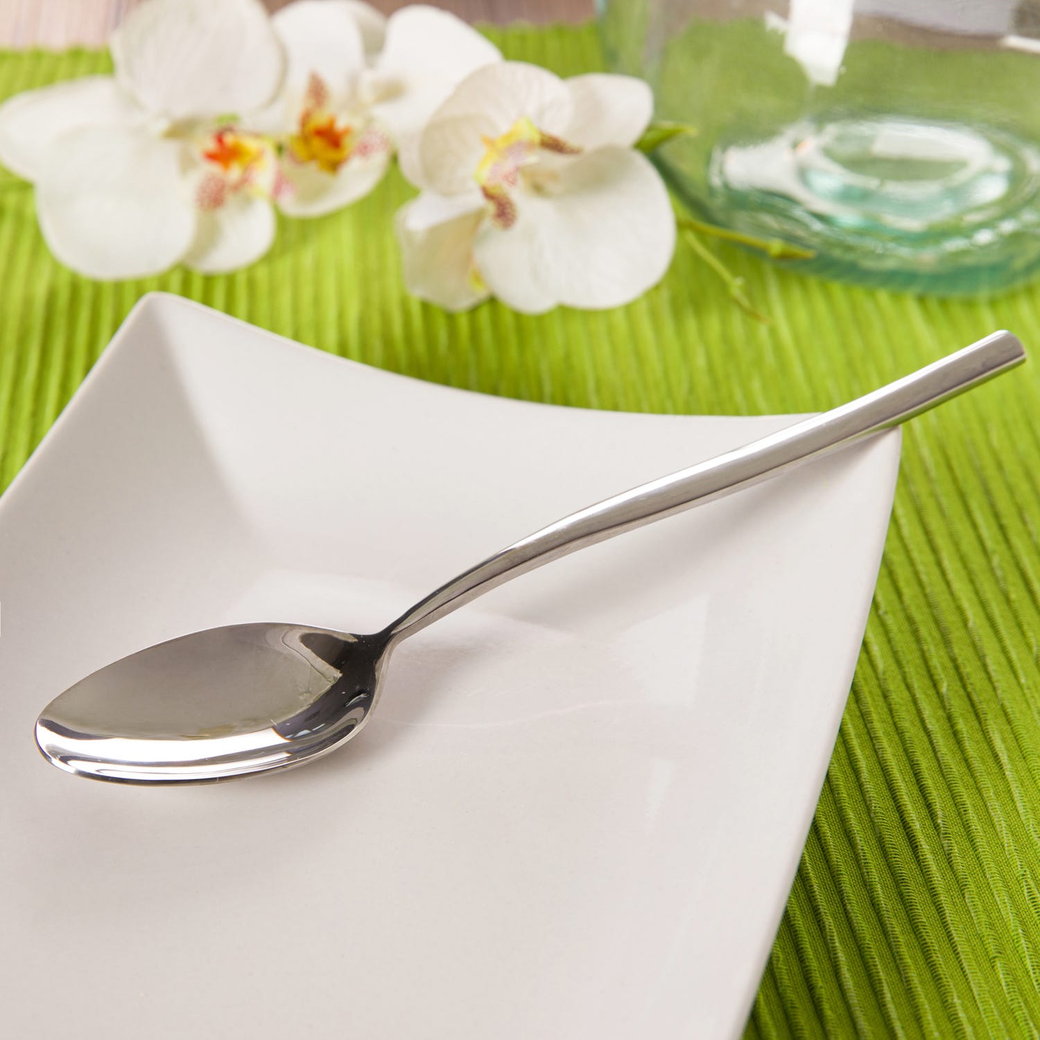 Cucchiaio Happy in acciaio inox, 20,4 cm