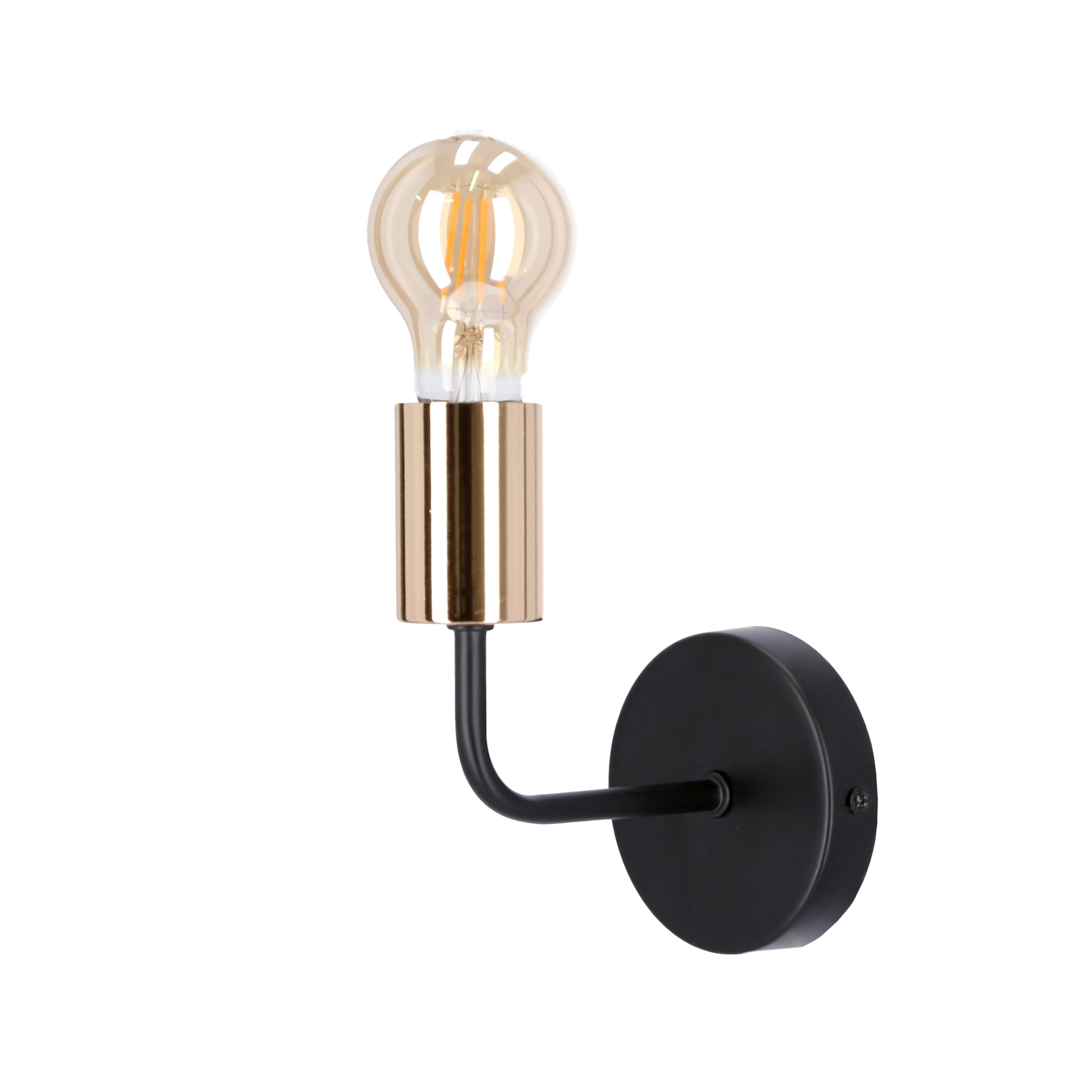 Lampa kinkiet SPILL 1x60w e27 czarny