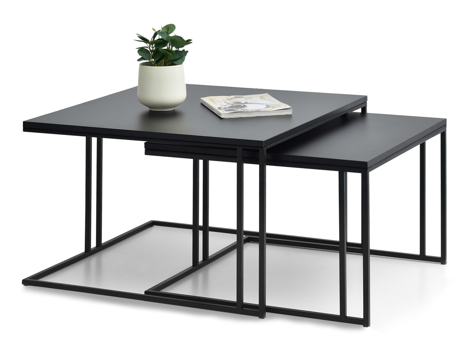 Set-Ława Dark-Xl Czarny;Dark-S-Czarny, Podstawa Czarny-Czarny