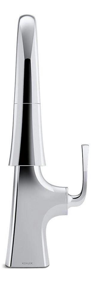 Kohler Graze® Pull Down Kitchen Sink Faucet with Three Function Sprayhead, 9 11/16