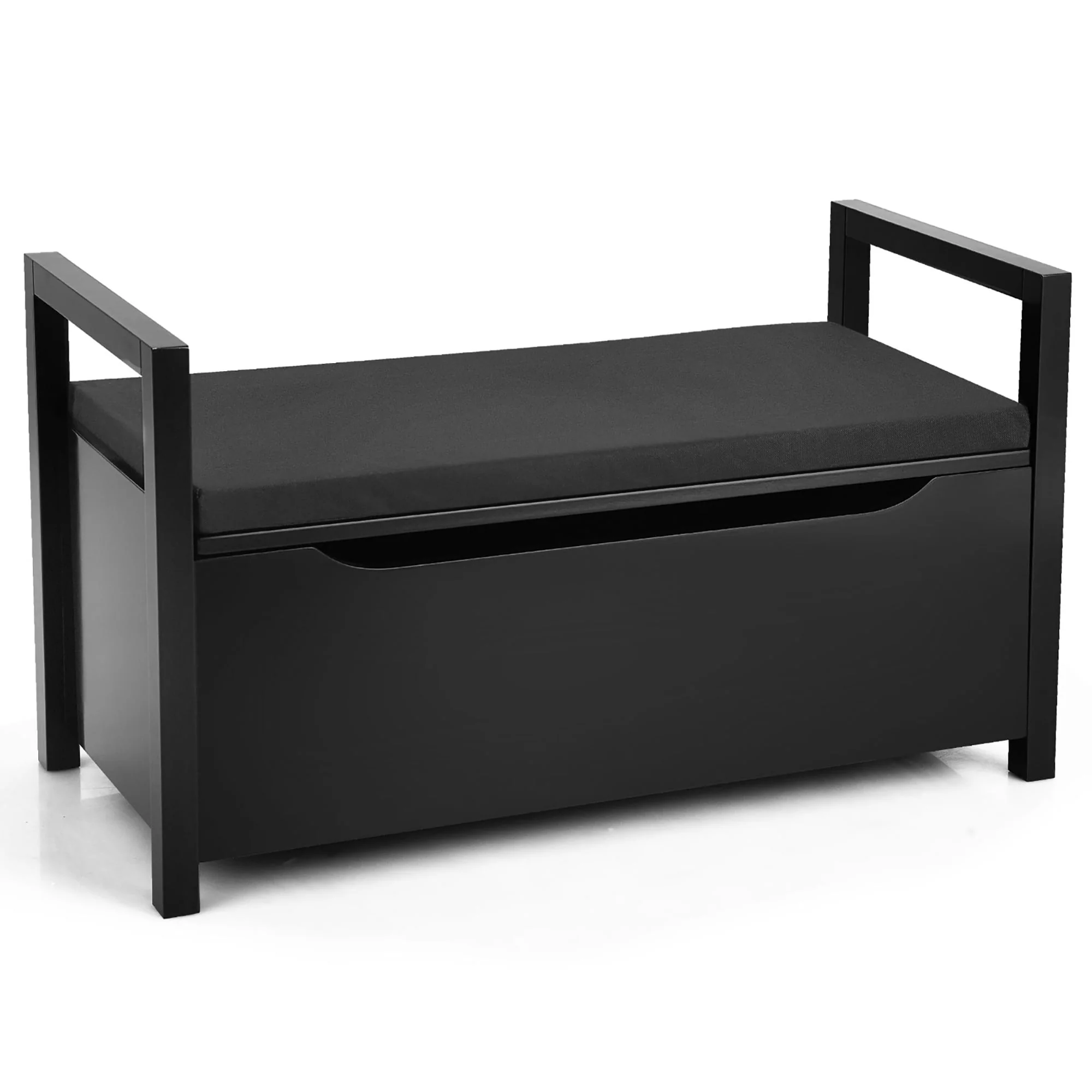 Shoe Storage Bench Wood Shoe Bench for Entryway Bedroom Living Room