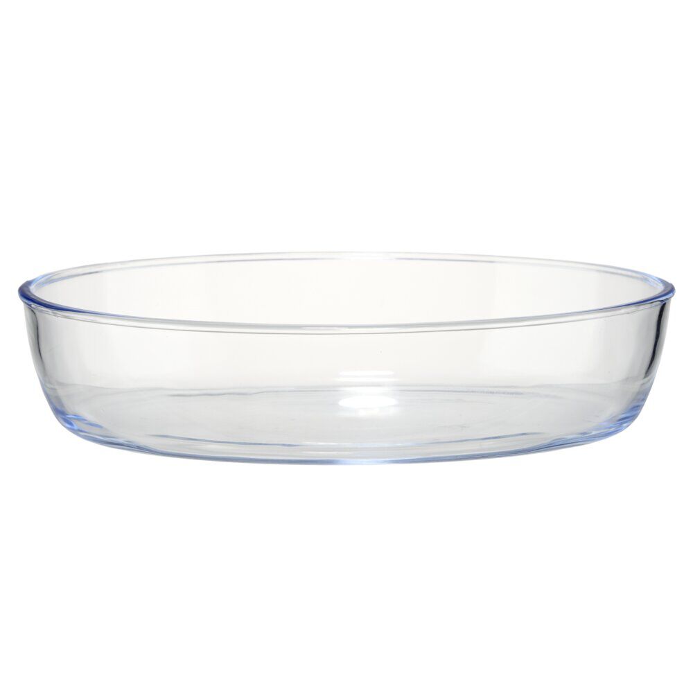 Plat à four ovale 1,5L en verre 26x18xH6cm