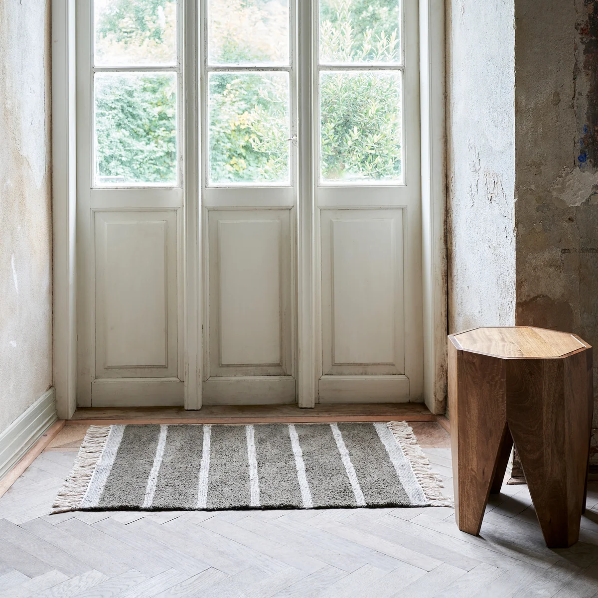 House Doctor - Chen Teppich, 90 x 200 cm, dunkelbraun
