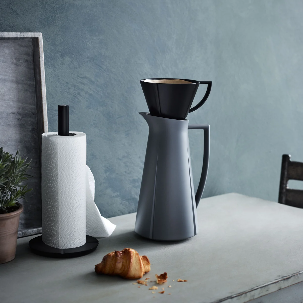 Rosendahl - Küchenrollenhalter H 31 cm, schwarz