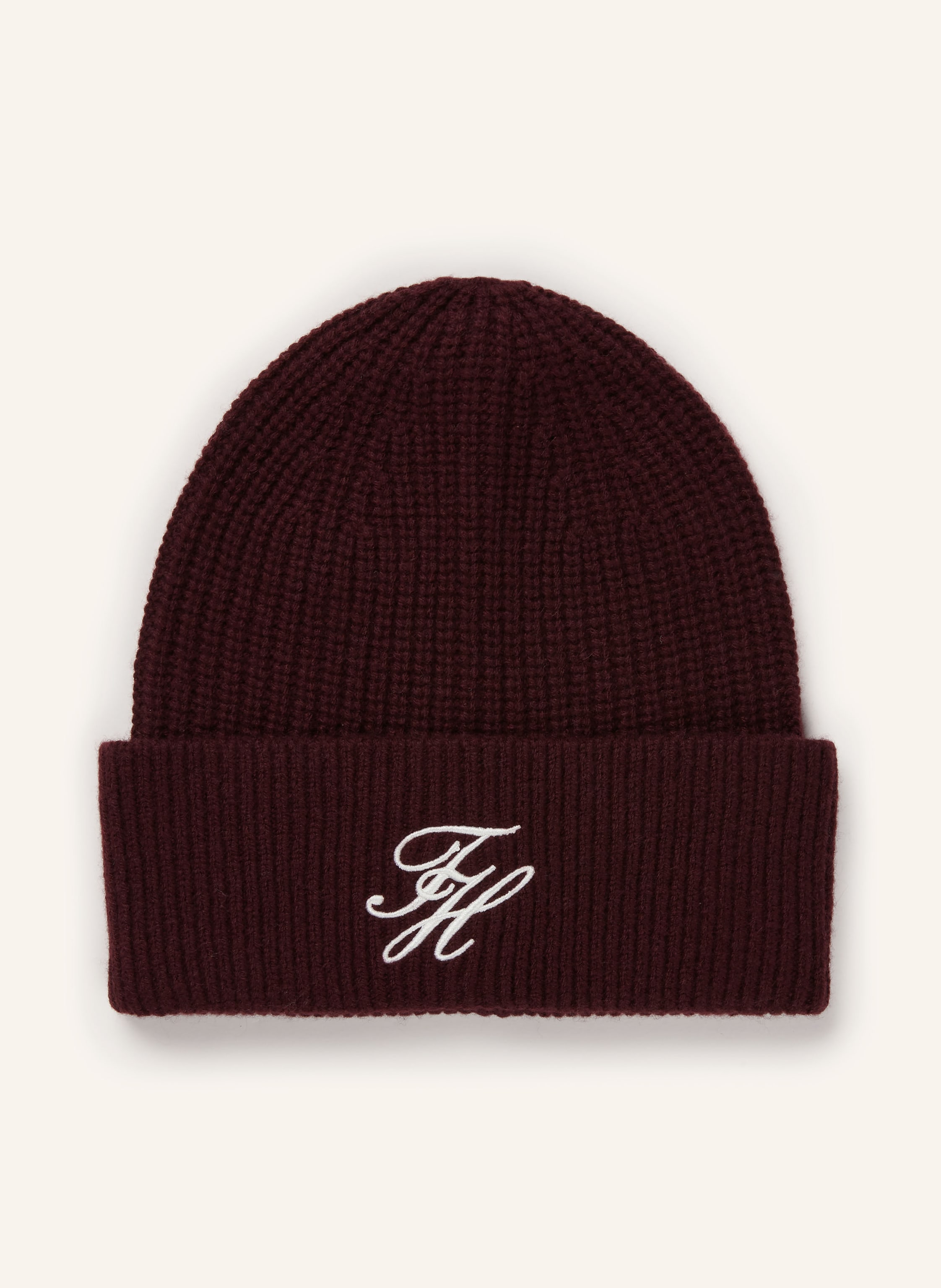 TOMMY HILFIGER Mütze mit Cashmere
