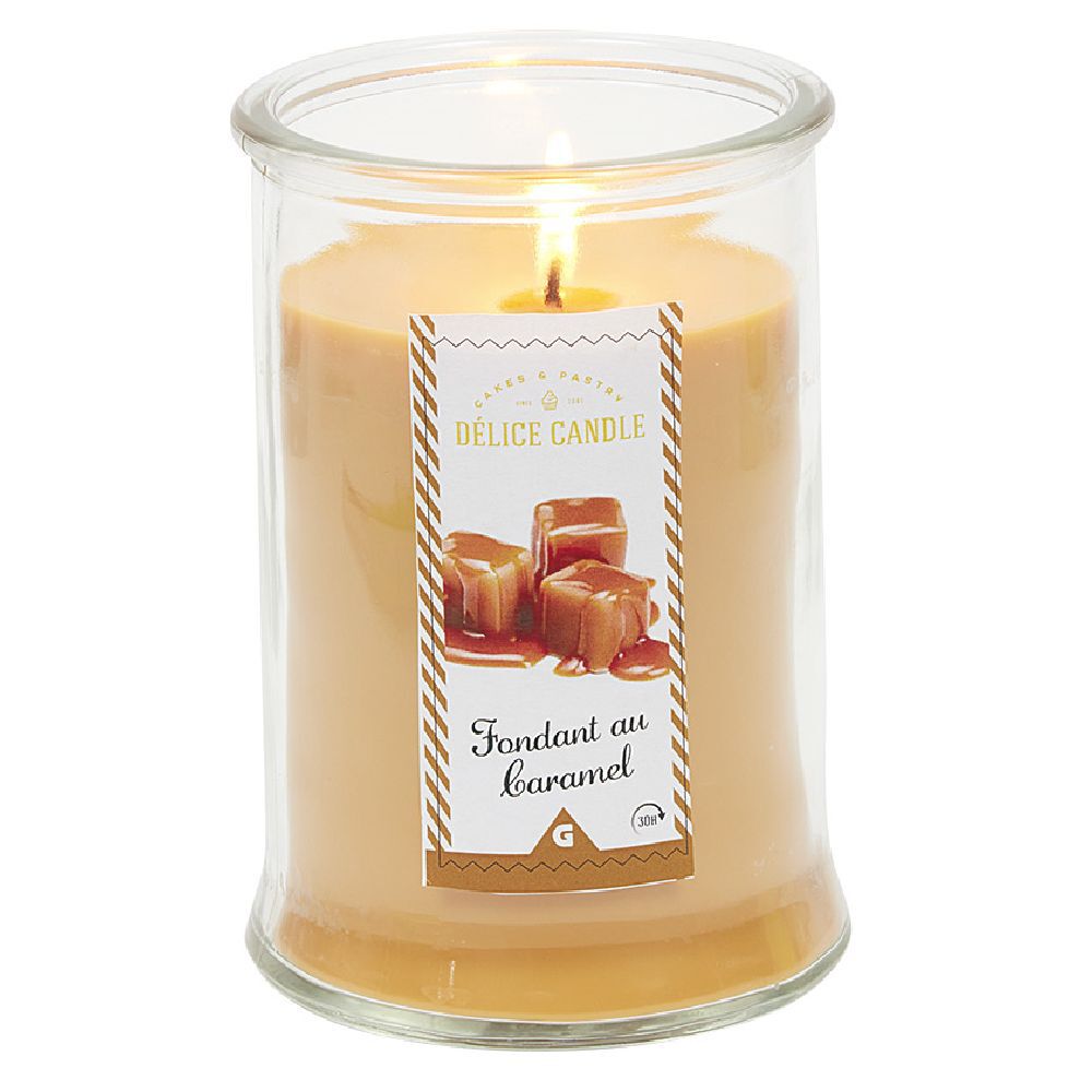 Bougie senteur Fondant au caramel
